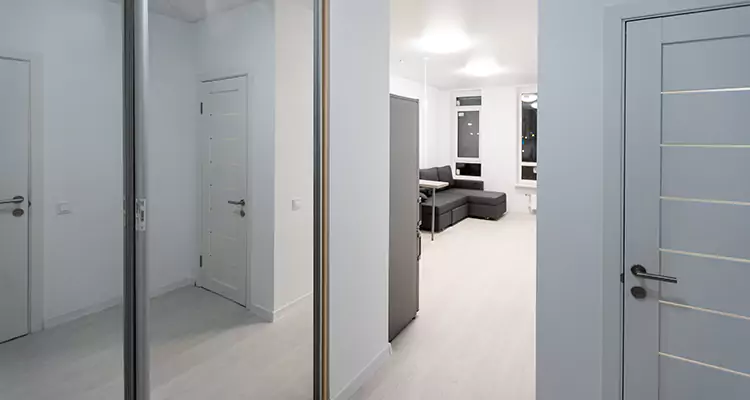 Modern Mirrored Closet Doors Repair in Livermore, CA
