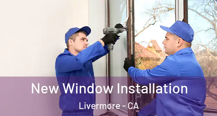  New Window Installation Livermore - CA